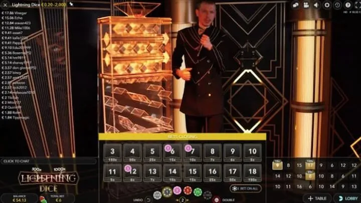 Kinh nghiệm đặt cược Lightning Dice hiệu quả