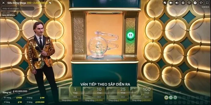 Cách chơi Mega Ball đúng luật